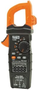 amperimetro de gancho klein tools